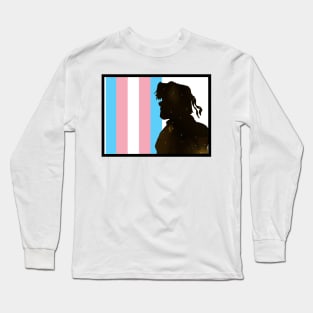 Galaxy Hunk Trans Pride Long Sleeve T-Shirt